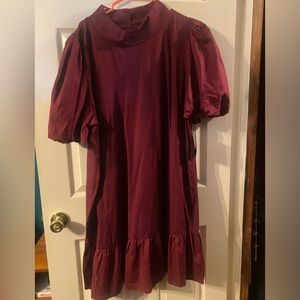 Eloquii Maroon Dress
